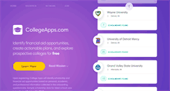 Desktop Screenshot of collegeapps.com